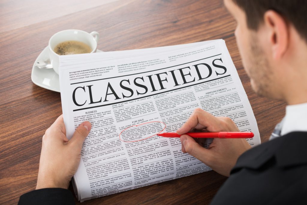 classified ads